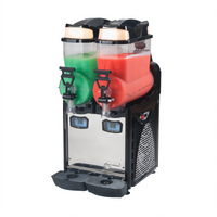 Cofrimell OASIS2110 Countertop Slush Machine / Cold Drink Dispenser, 2 x 2.6 Gallon Tanks