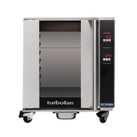 Turbofan H8D-FS-UC Undercounter Electric Holding Cabinet, 8 Full-Size Pan Capacity, Digital Controls, Glass Door