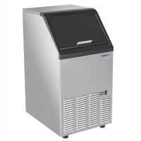Lunar Ice LUIM-80 Self-Contained Air-Cooled Ice Machine with 80 lb Production and 25 lb Built-In Bin