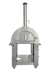 Omcan Portable Wood Burning and Propane Gas Countertop Pizza Oven