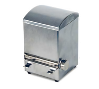 Crestware Stainless Steel Countertop Toothpick Dispenser with Turn Knob