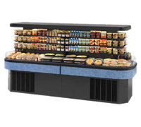 Federal Industries Islands IMSS120SC-3 Refrigerated Self-Serve Island Merchandiser, 120.5