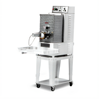 Trento Avancini TR95 Floor Model Pasta Machine with Motorized Cutters, Fan Coolers, and Trolley