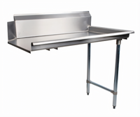 Omcan 72-Inch Stainless Steel Clean Dish Table, Right Side, Straight Design