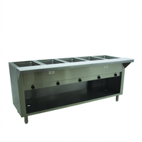 Advance Tabco Triumph Supreme Electric Hot Food Table, 5-Well, 208/240V, Stainless Steel