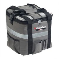 WinGo Bag Premium Insulated Catering Bag, Small 12 x 12 x 12 Inches, Gray