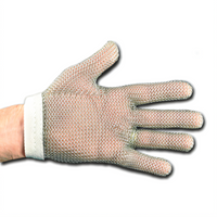 Dexter-Russell Sani-Safe Large Reversible Stainless Steel Mesh Cut and Puncture Resistant Glove