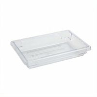 Rectangular Stackable Clear Polycarbonate Food Storage Container