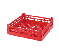 Vollrath Signature Full-Size XX-Tall Open Dishwasher Rack, Light Green Polypropylene