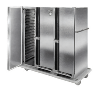 Carter-Hoffmann PH1250 Mobile Heated Holding Cabinet for Food Transport, 3-Door, 50 Pan Capacity