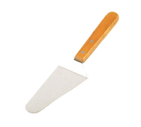Crestware 6 x 2 Inch Cake & Pie Server with Stainless Steel Blade and Wood Handle