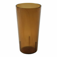 Cambro Colorware 22 oz Amber SAN Plastic Tumbler