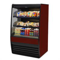 Federal Industries Vision Series High-Profile Self-Serve Open-Air Refrigerated Merchandiser, 36-Inch Wide x 60-Inch High, Curved Ends