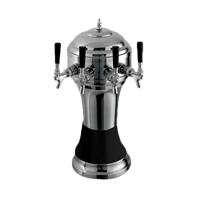 Perlick Roma Countertop Glycol-Cooled 4-Faucet Draft Beer Tower