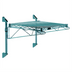 Thumbnail image #1 for Quantum Cantilever Single Wall-Mount Wire Shelving Unit, 60 x 14 Inches, Green Epoxy Finish