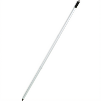60 Inch 3-Piece Aluminum Threaded Broom and Mop Handle
