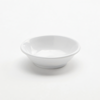 Jane 1 oz Round Melamine Sauce Cup, White