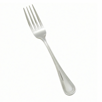 Winco Deluxe Pearl 8-1/8 Inch European Table Fork, 18/8 Stainless Steel, Extra Heavy Weight, Mirror Finish