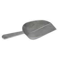 Winco ASFB-24 24 oz Aluminum Flat Bottom Utility Scoop