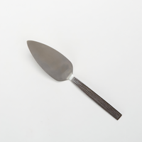 10-Inch Wavy Aged Stainless Steel Pie Server