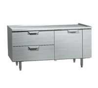 La Rosa Refrigeration 3350-RF Two-Section Self-Contained Freezer Base Equipment Stand