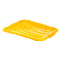 Comfort Curve Yellow Polypropylene Universal Lid for 15 x 20 Tote Boxes