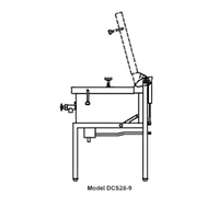 Combi-Pan DCS28-11 Direct Steam Insulated Tilting Skillet, 33.5 Gallon Capacity