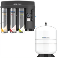 Everpure EZ-RO 375/5G Non-Electric Reverse Osmosis Water Filtration System with 5-Gallon Tank and Mineral Addition