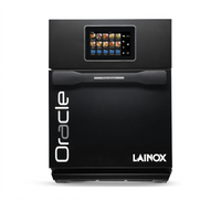 Lainox Oracle ORACBB Boosted Countertop High-Speed Combi Wave Oven, 0.61 Cu. Ft., Black