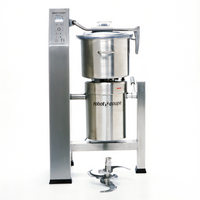 Robot Coupe R23T Floor Standing Vertical Cutter Mixer, 23 Liter Tilting Bowl, 6 HP, 3-Phase