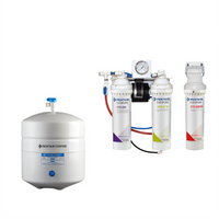 Everpure OPS175CR/2 Non-Electric Reverse Osmosis Water Treatment System with 2.5-Gallon Storage Tank, 175 GPD