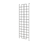Chrome Enclosure Panel for 18-Inch Deep Wire Shelving with 86-Inch Posts, 14-Inch High