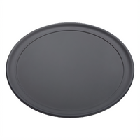 American Metalcraft EZ-Release 18-Inch Round Aluminum Pizza Pan with Wide Rim and Flat Bottom