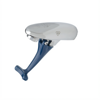T&S Brass Wall-Mounted Push-Back Glass Filler Faucet