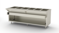Thurmaduke EW-6-DLSS Deluxe 6-Well Electric Waterless Food Warmer