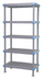 Thumbnail image #1 for Quantum Millenia 5-Shelf Polymer Shelving Starter Unit, 42 x 18 x 86 Inches