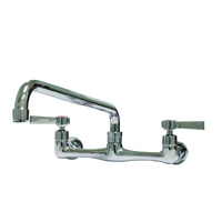Advance Tabco K-101 Commercial Lead-Free Backsplash-Mounted Faucet with 8-Inch Swing Spout
