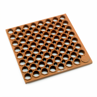 Winco RBMH-35R-R Grease Resistant Rubber Mats