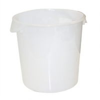 Rubbermaid Commercial 22 Quart Round Deep Food Storage Container, White