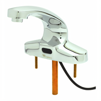 ChekPoint Electronic Touchless Deck-Mount Faucet with 4-Inch Centers and Mixing Valve