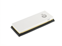 Mercer Culinary Premium Combination Knife Sharpening Stone with Silicone Base Holder, 600/2000 Grit