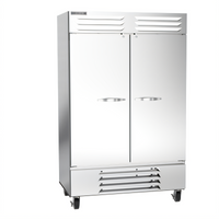 Beverage-Air Vista Two-Section Reach-In Freezer with Solid Doors, 52-Inch Wide, 46.2 Cu. Ft., Bottom-Mount Self-Contained