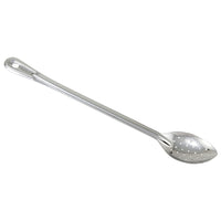 Winco Prime 18-Inch Perforated One-Piece Stainless Steel Basting Spoon