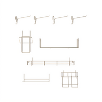 Metro SWA-PIZZA-SS SmartWall Life Wall-Mounted Shelving