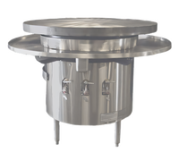 Town Equipment MBR-42 Round Griddle / Fry Top
