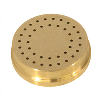 Omcan #12 Brass Spaghetti Pasta Machine Die, 2.5 mm