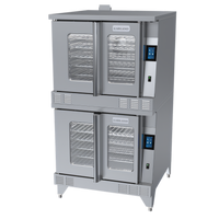 Garland Master Series Full-Size Deep Depth Double-Deck Gas Convection Oven with easyTouch Digital Control