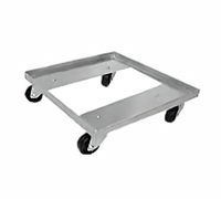 Advance Tabco Single-Stack Aluminum Glass Rack Dolly, 600 lb Capacity