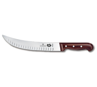 Victorinox 10-Inch Curved Granton Cimeter Knife with Wood Handle