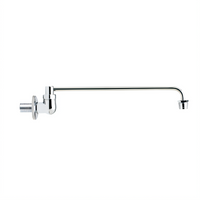 Krowne Royal Series Splash-Mounted Wok Faucet with 13-3/4-Inch Swing/Swivel Spout